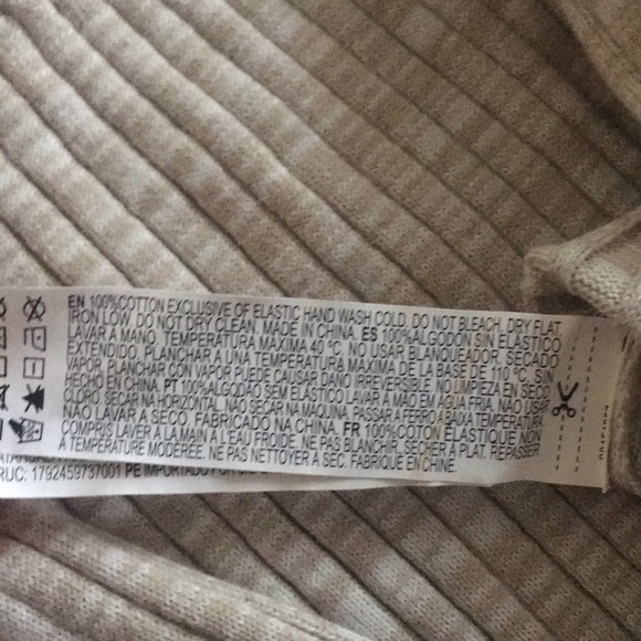 Forever 21 Womens Tan and White Long Sleeve Dress Size S - Picture 13 of 16